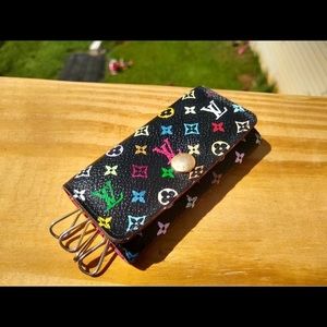 Louis Vuitton Multicolor Monogram 4 Key Holder